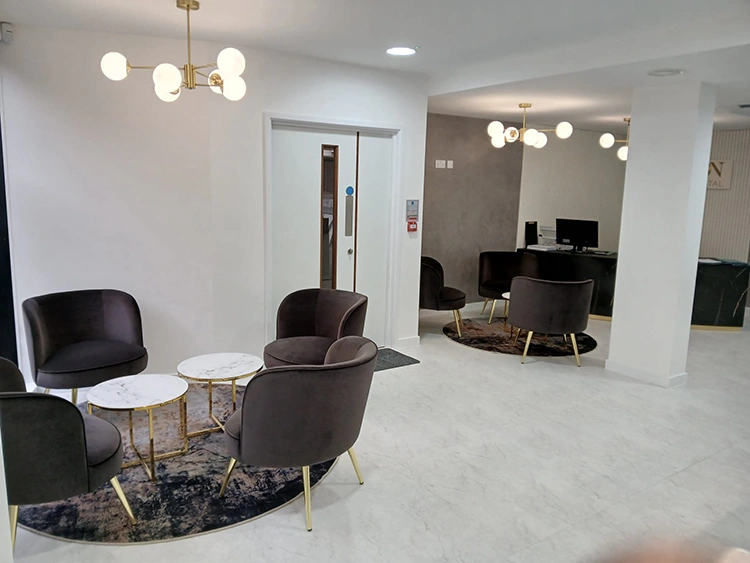 London Private Hospital Reception Area
